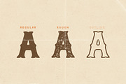 DRIPSTONE, a Slab Serif Font by Southerntown (Thumbnail 2 of 5)