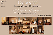 Calmness room Frame Mockups Vertical, a Household Mockup by LAMIA DESIGN (Thumbnail 11 of 12)