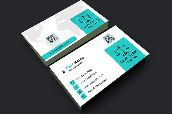Law Consultant Card PSD preview 8