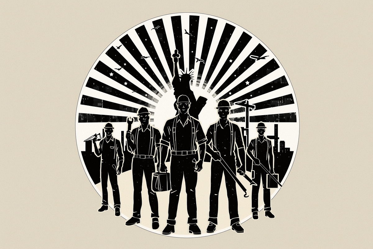 Nation Builder Silhouette Set, an Illustration by yasushie (Photo 10 of 20)