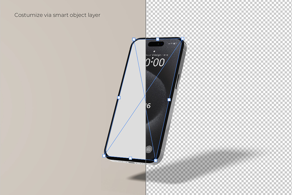 iPhone 16 Pro Max Mockups, an iPhone Mockup by Lxadesign (Photo 11 of 14)