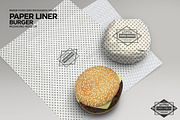 Burger Paper Liner Packaging Mockup, a Packaging Mockup by INCDesign (Thumbnail 7 of 8)