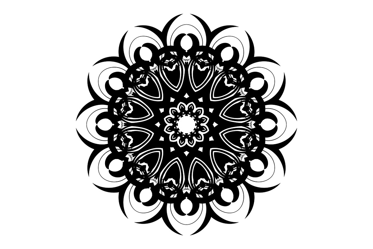 Spiritual Mandala Artwork Bundle, a Decorative Illustration by NJ Himel (Photo 33 of 104)