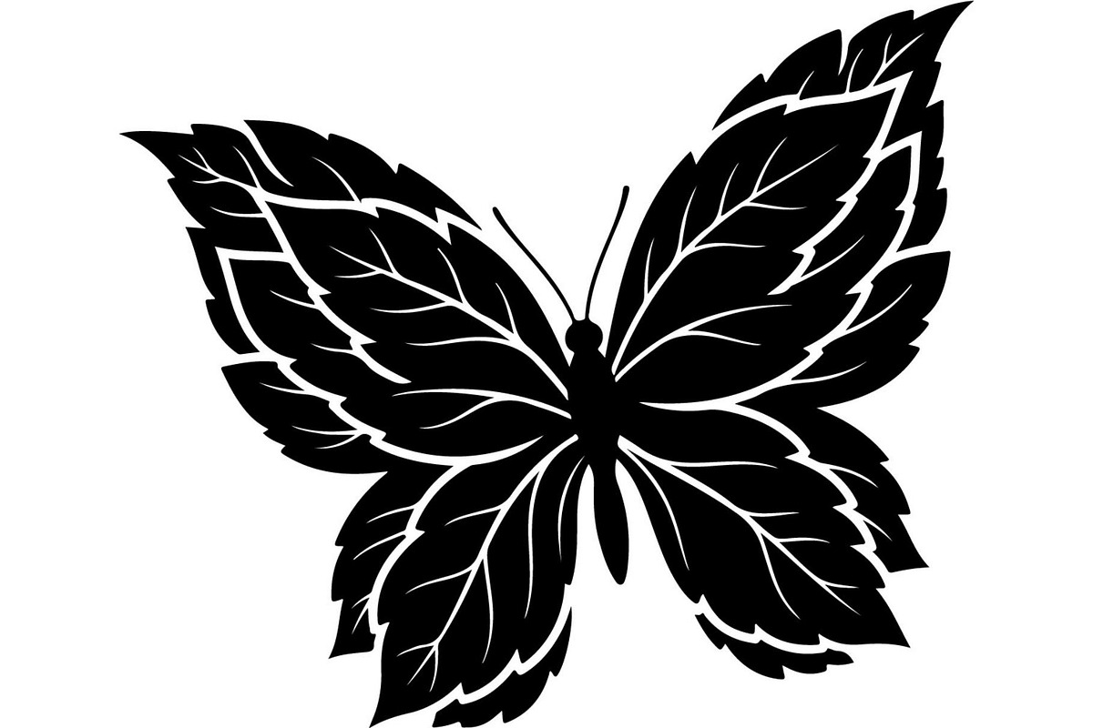 Decorative Butterfly Silhouette, an Object Graphic by Creativeshirt (Photo 3 of 16)