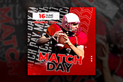 Match day social media flyers, a Social Media Template by Tanmoy Topu (Thumbnail 5 of 11)
