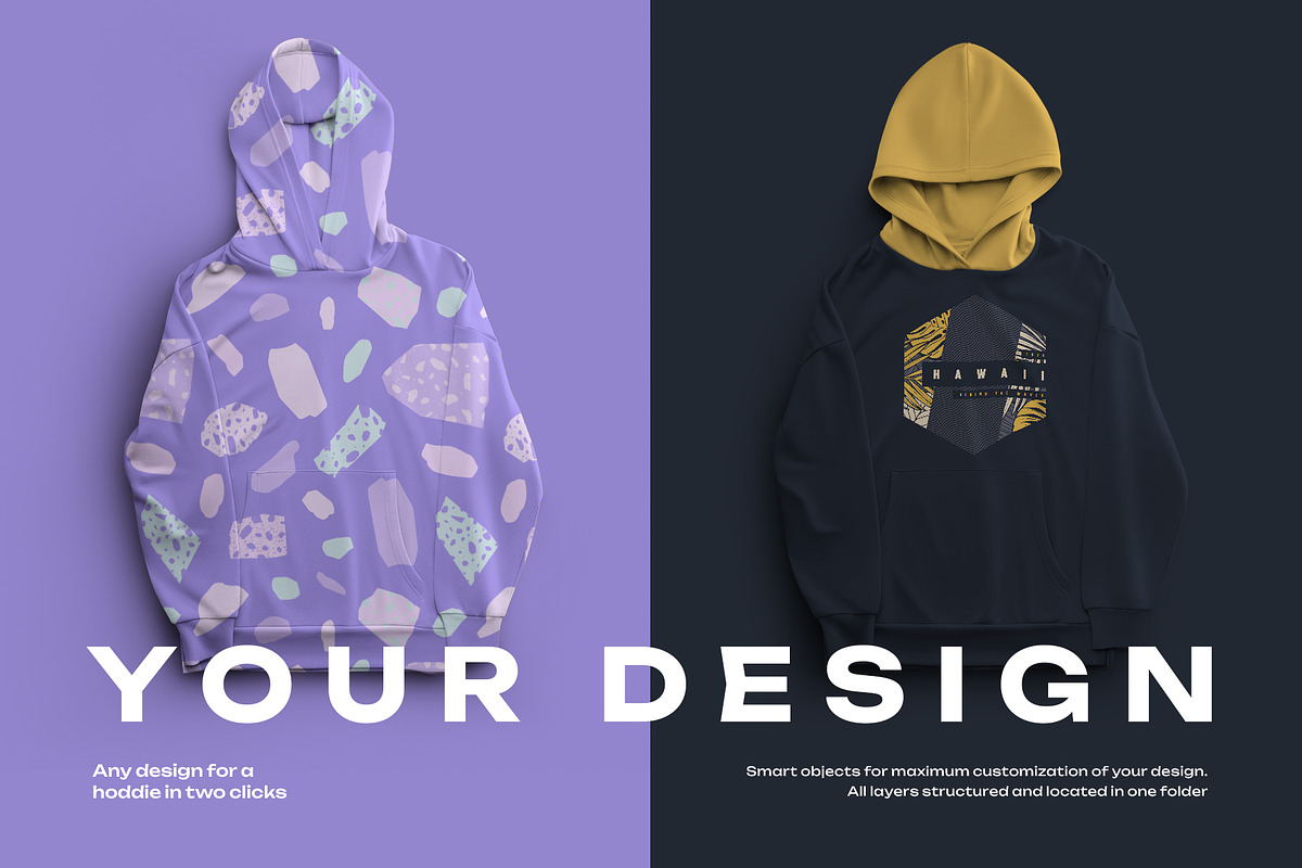 7 Mockups Oversize Long Hoodies, a Hoody Mockup by Grow Design Craft Studio (Photo 4 of 7)
