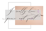 Luxury Font - Boheme Floral, a Script Font by 50Fox (Thumbnail 10 of 14)