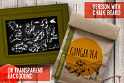 Ginger. Hand drawn illustrations, a Food Illustration by Alena Kaz (Thumbnail 3 of 4)