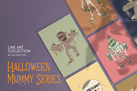 Mummy - Halloween Illustration