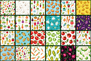 Vegetables Pattern, a Pattern Graphic by Forhadx5 (Thumbnail 4 of 12)
