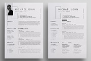 Resume/CV, a Resume Template by Reuix Studio (Thumbnail 4 of 5)