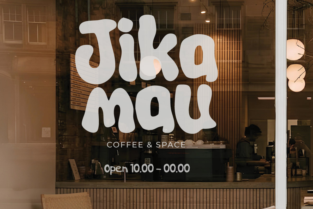 Mau Kopiga - Coffee Display Font, a Handwritten Font by trabaskriya (Photo 10 of 11)