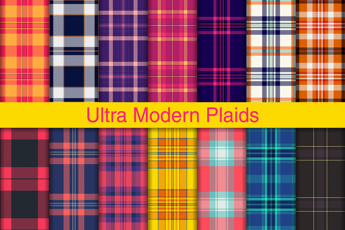 #257 Ultra Modern Plaids, a Pattern Graphic by Plaid4You (Photo 1 of 5)