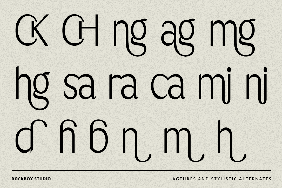 Sandbages, a Sans Serif Font by RockboyStd (Photo 11 of 12)