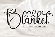 Blanket | Script Font, a Handwritten Font by Scratchones (Thumbnail 1 of 9)