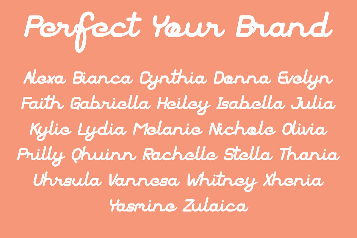 Barlagu Modern Scrip Font, a Script Font by Bilahstudio (Photo 10 of 13)