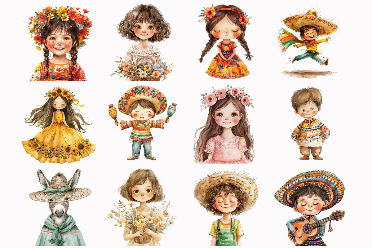 Cinco de Mayo Clipart, an Illustration by Design Market (Photo 4 of 4)