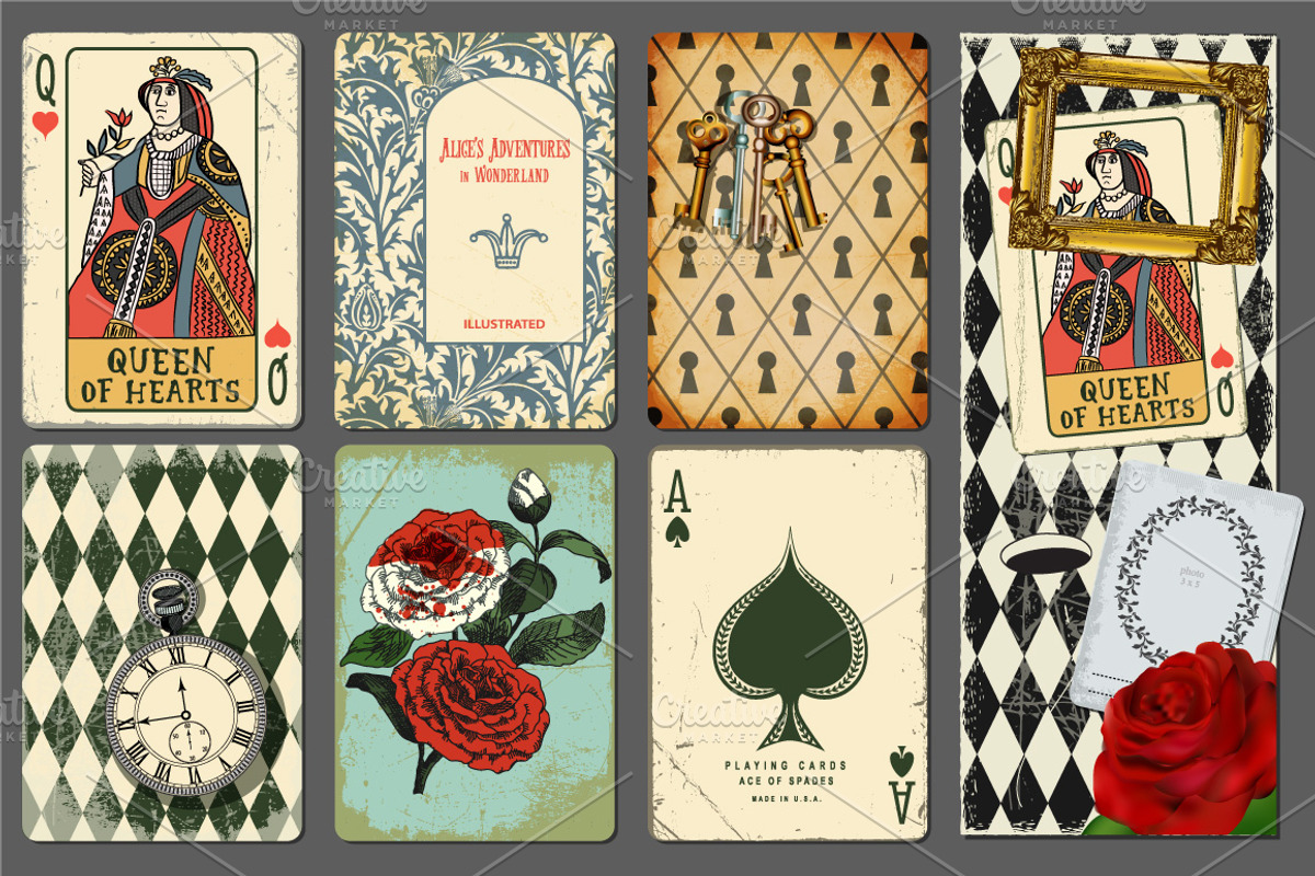 Wonderland Vector Package, an Object Illustration by a Blond Moment (Photo 1 of 5)