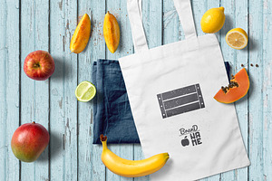4 Fruit Logos