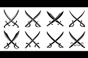 Pirate sabers and swords, an Object Illustration by Buch&Bee (Thumbnail 2 of 3)