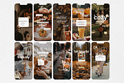 Viral iOS Fall Instagram Templates, a Social Media Template by DigiPax (Thumbnail 5 of 11)