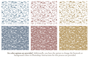 The Birds Seamless Pattern Set, a Background Graphic by Hughes Studio (Thumbnail 2 of 8)