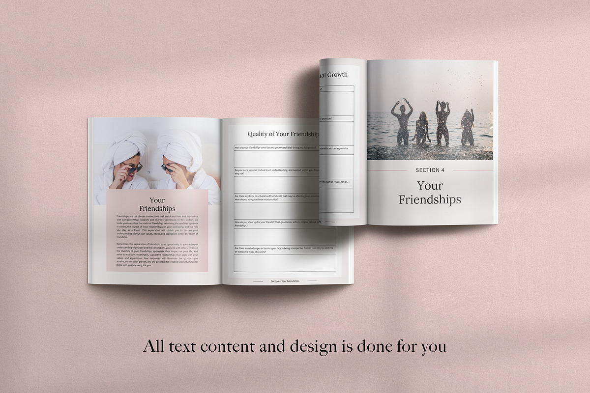 Self-Discovery eBook Canva Templates, a Templates & Theme by Miri Campbell (Photo 8 of 10)
