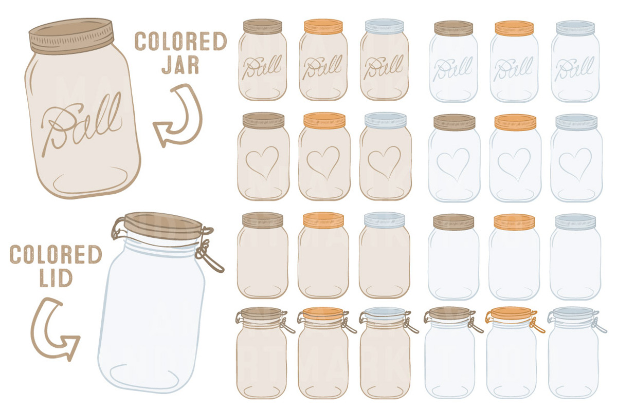 Champagne Jar Vectors & Clipart, an Illustration by Amanda Ilkov (Photo 2 of 4)