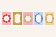 Embossed Paper Frames, a Decorative Illustration by Anna Studio (Thumbnail 11 of 12)