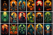 Deadly Creepy Halloween Vectors, an Illustration by Fresh Design Elements (Thumbnail 13 of 13)