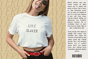 Risley Blur, a Serif Font by Craft Supply Co. (Thumbnail 5 of 8)