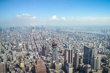 New york city containing new york city, united states of america, and statue