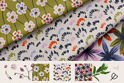 Flowers and Spots seamless pattern 2, a Pattern Graphic by AnnArt (Thumbnail 6 of 8)