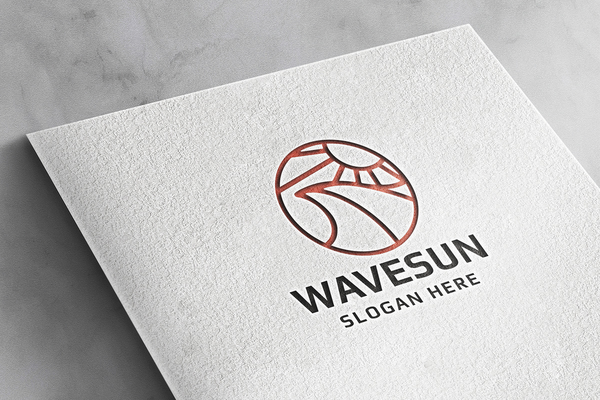 Wave Sun Travel Logo, a Branding & Logo Template by Design_Planet (Photo 3 of 3)