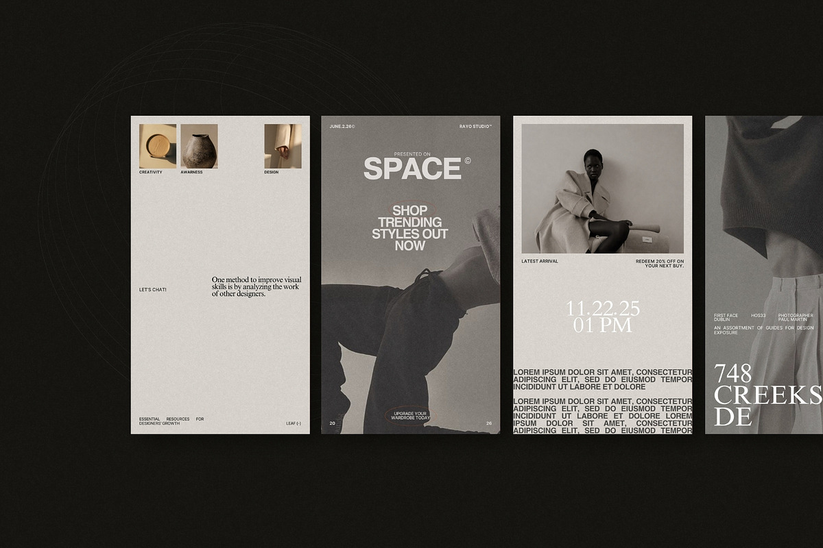 RAYO | Instagram Template (I), a Social Media Template by Pixel Grid (Photo 7 of 10)
