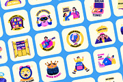 School Stickers Collection, an Emoji Icon by Prosymbols (Thumbnail 5 of 8)