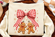 Christmas Gingerbread Coquette PNG, a Seasonal Illustration by Canvas Craft (Thumbnail 4 of 6)