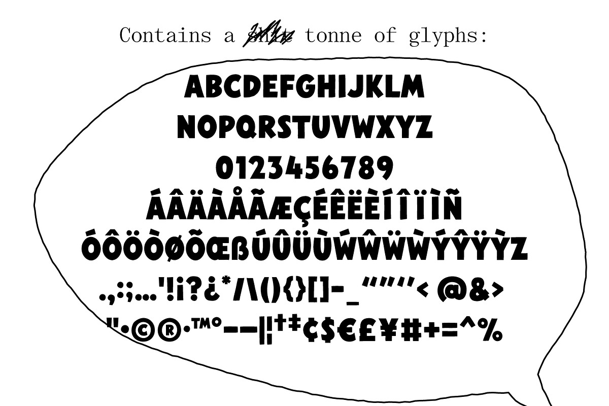 Carousel | Hand Drawn Font, a Sans Serif Font by Off The Rack © (Photo 4 of 5)