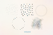Glitter Elements & Watercolor Shapes, a Texture Illustration by Minky Moo Creations (Thumbnail 9 of 15)
