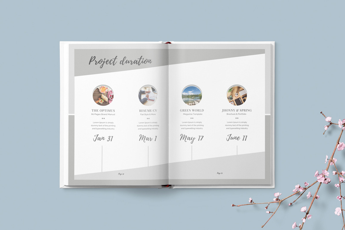Olivia Multipurpose Pack + BONUS, a Brochure Template by Typography Prime (Photo 7 of 14)