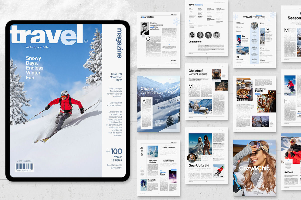 Digital Winter Travel Magazine