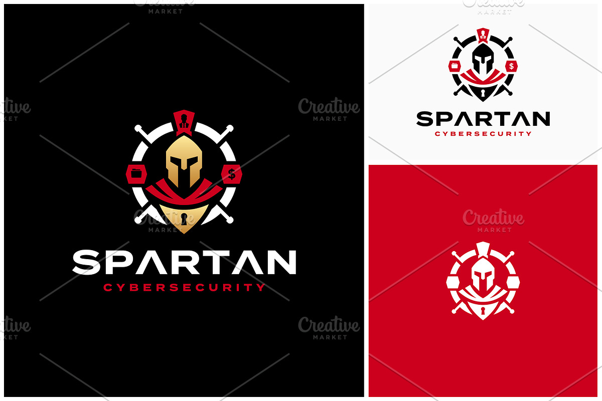 Spartan Vault Cyber Security logo, a Branding & Logo Template by Enola99d (Photo 2 of 3)