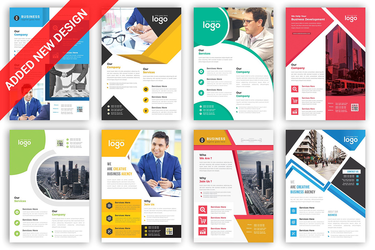 300+ Flyer Template Bundle 98% OFF, a Flyer Template by ZAAS (Photo 5 of 32)
