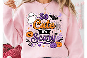 So Cute Its Scary Halloween PNG, a Seasonal Illustration by DreamCafeArt (Thumbnail 2 of 7)