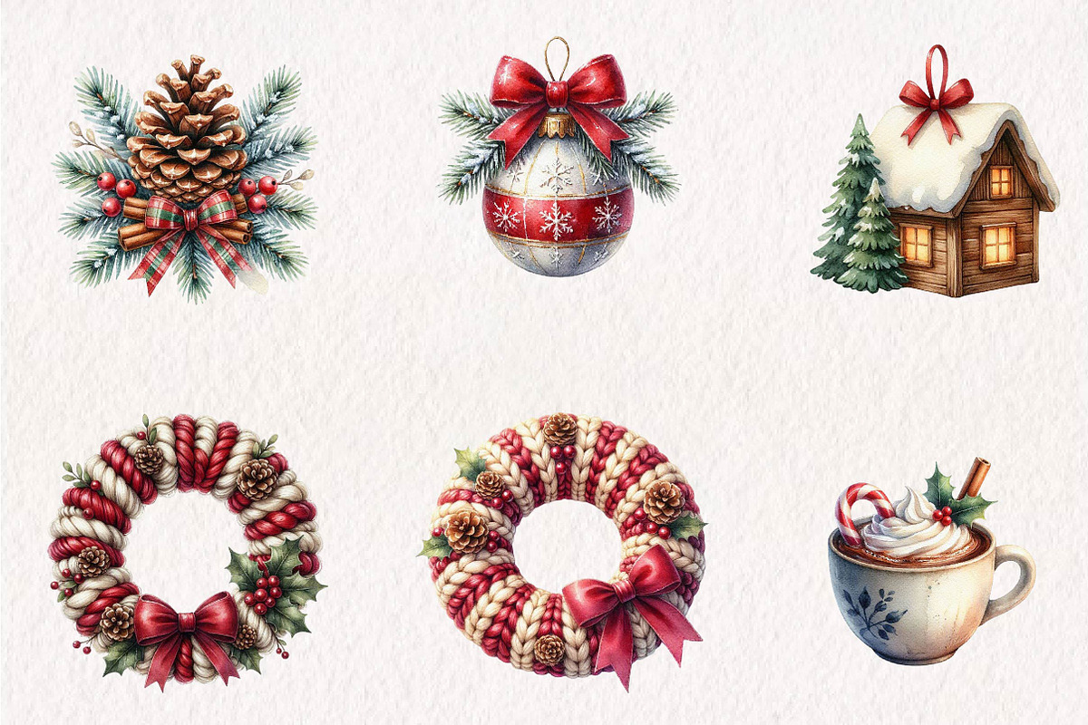 Whimsical Christmas Winter Wonderla., a Seasonal Illustration by CreationArt (Photo 4 of 7)