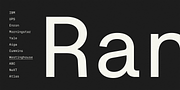 Approach Mono, a Sans Serif Font by Emtype Foundry (Thumbnail 1 of 15)