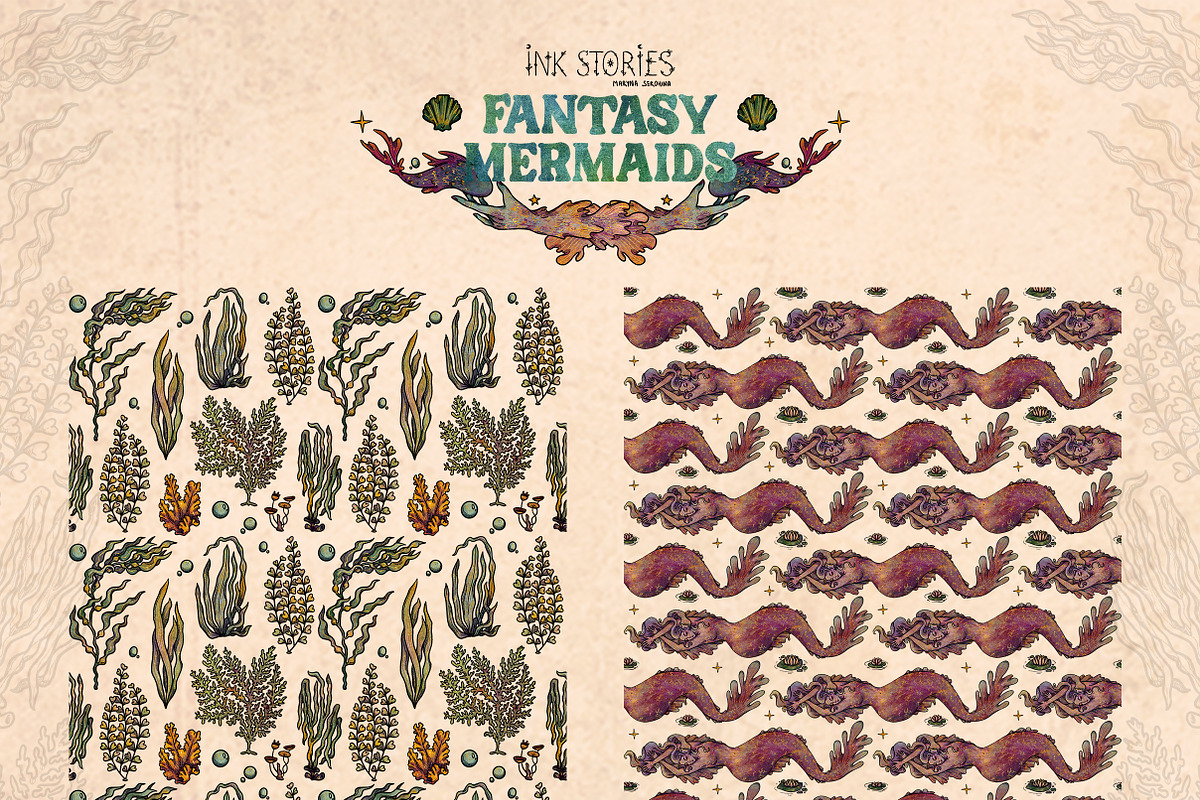 Fantasy Mermaids, a Person Illustration by Ink Stories (Photo 21 of 24)