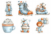 Whimsical Christmas Clipart, an Illustration by Daily.Designs (Thumbnail 4 of 4)