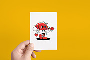 Groovy Christmas Characters set, an Object Graphic by Creative Graphics (Thumbnail 7 of 7)