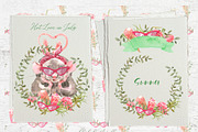 Mini Rats Watercolor Collection, an Illustration by Cat In Colour (Thumbnail 4 of 10)
